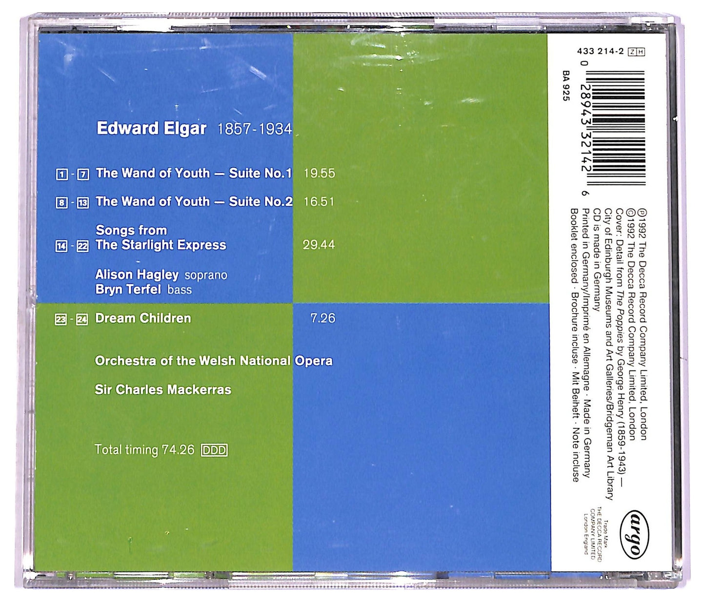 EBOND Elgar - The Starlight Express CD CD077702