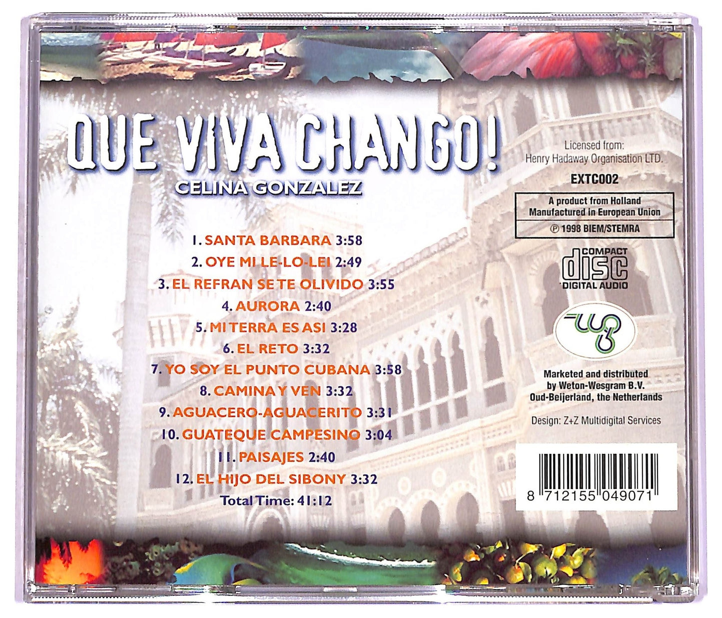 EBOND Celina Gonzalez - Que Viva Chango! CD CD077813