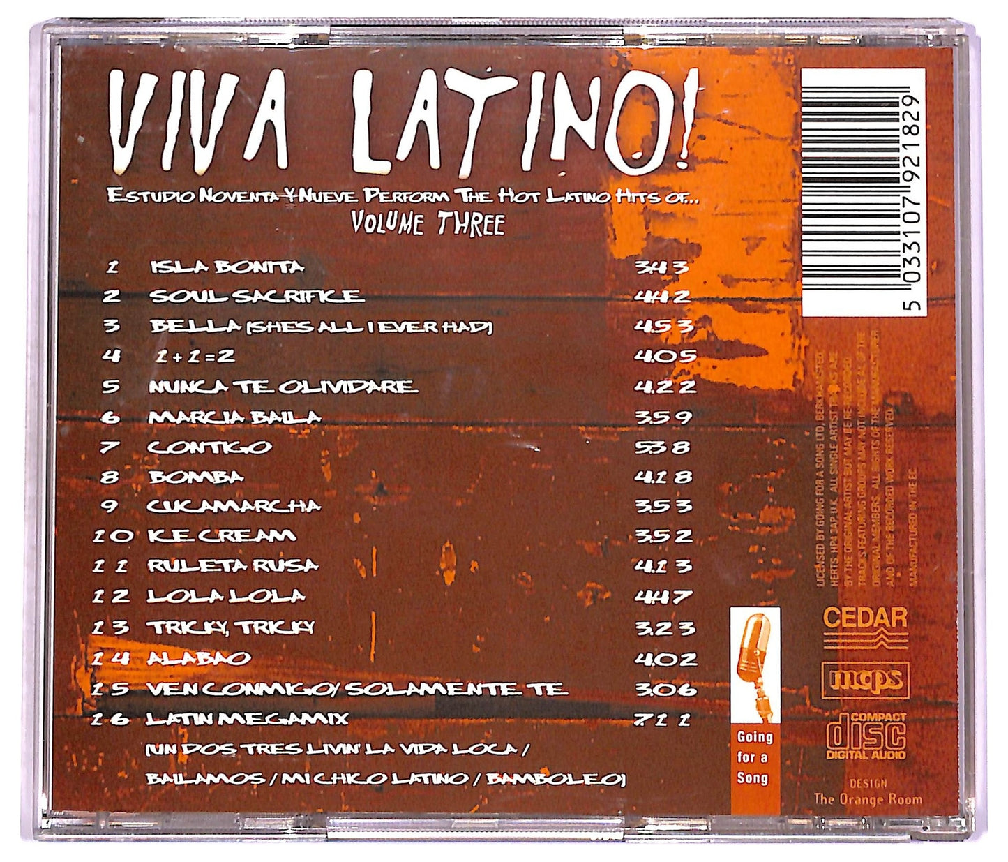 EBOND Various - Viva Latino volume three CD CD077824