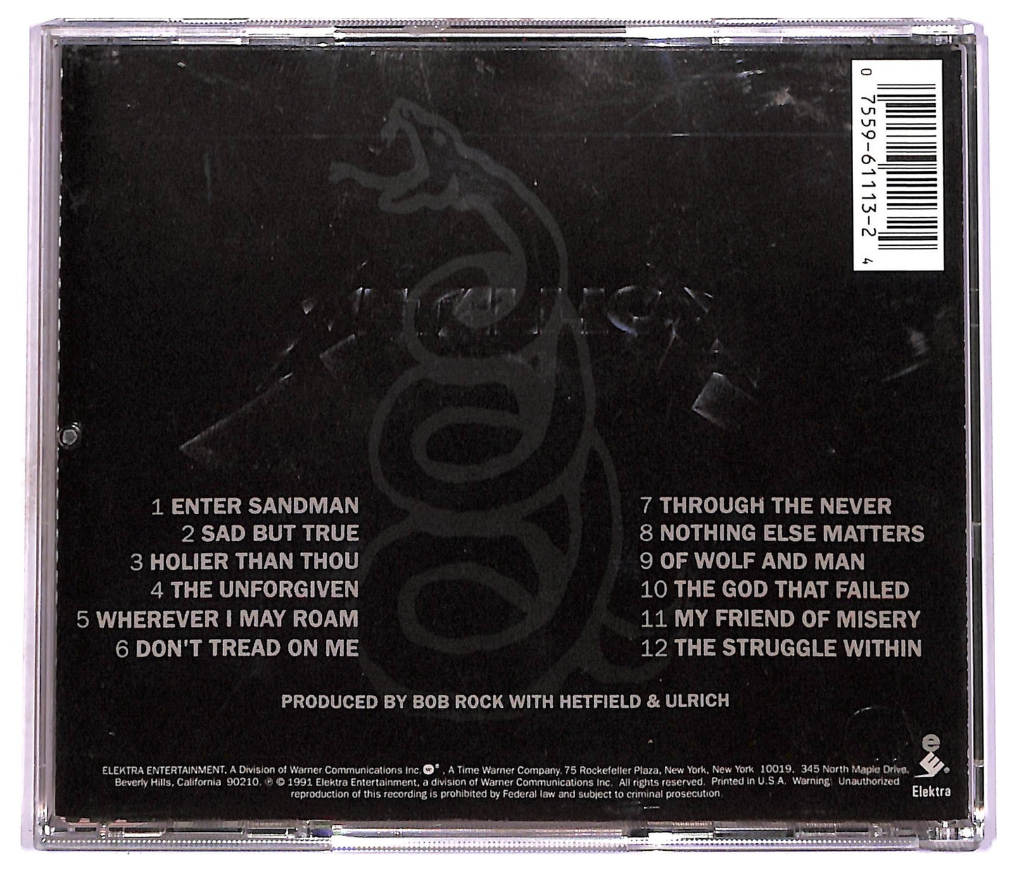 EBOND Metallica - Metallica CD CD077846
