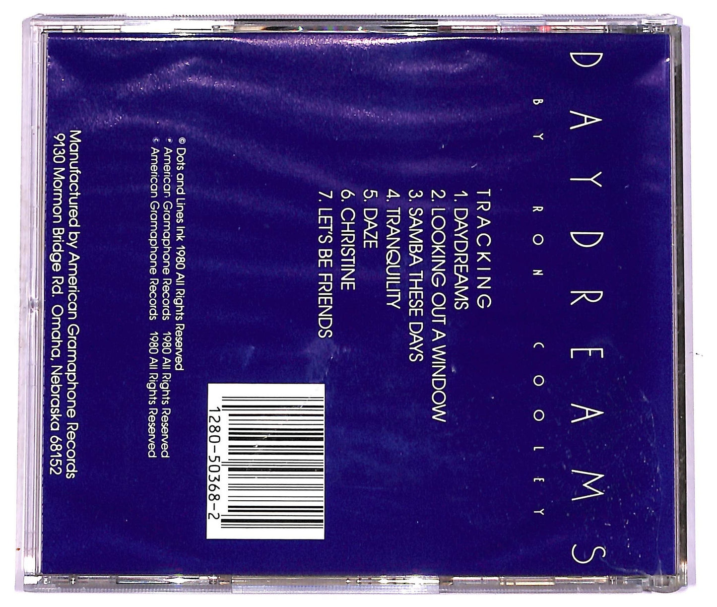 EBOND Ron Cooley - Daydreams CD CD077938