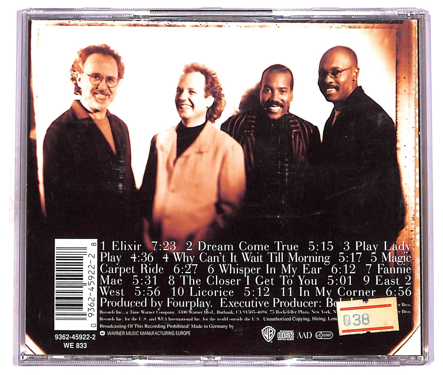 EBOND Fourplay - Elixir CD CD077942