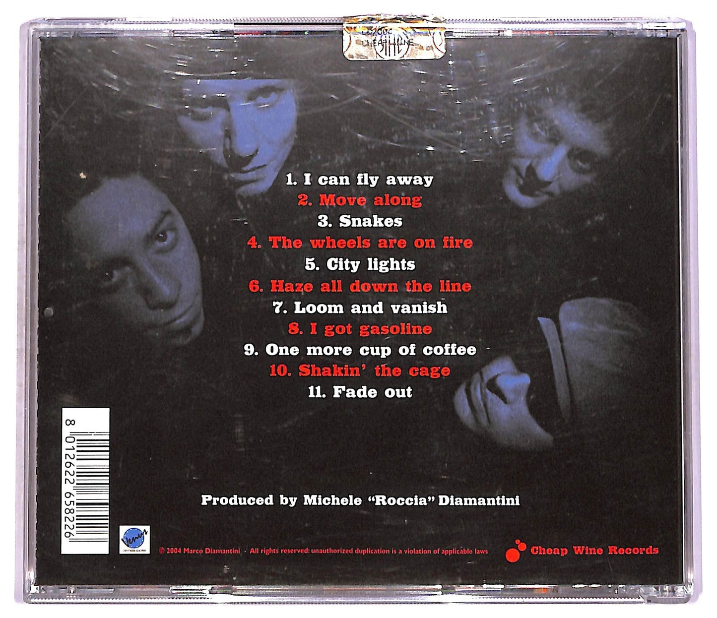 EBOND Cheap Wine - Moving CD CD077951