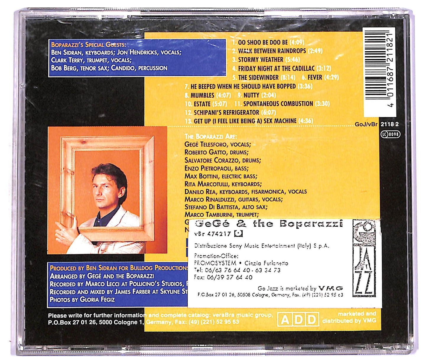 EBOND Gege And The Boparazzi - Gege And The Boparazzi CD CD078121