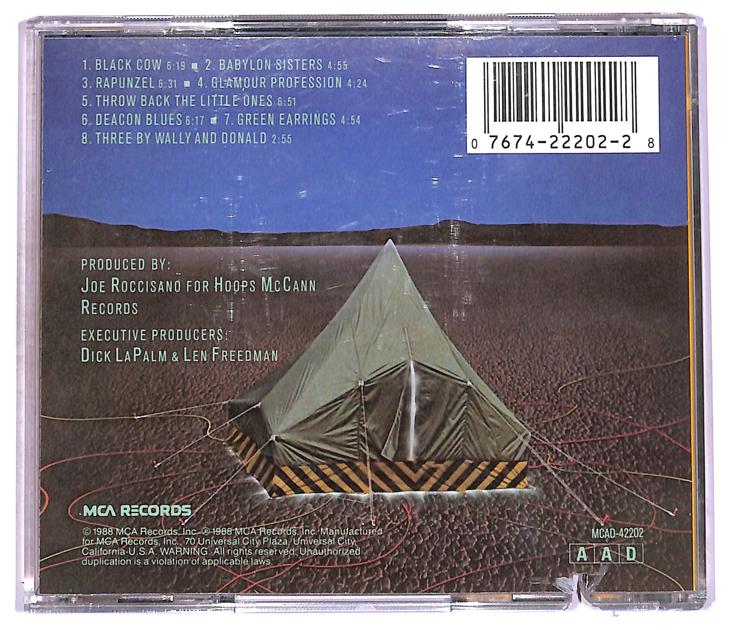 EBOND The Hoops McCann Band - Plays The Music Of Steely Dan CD CD078123