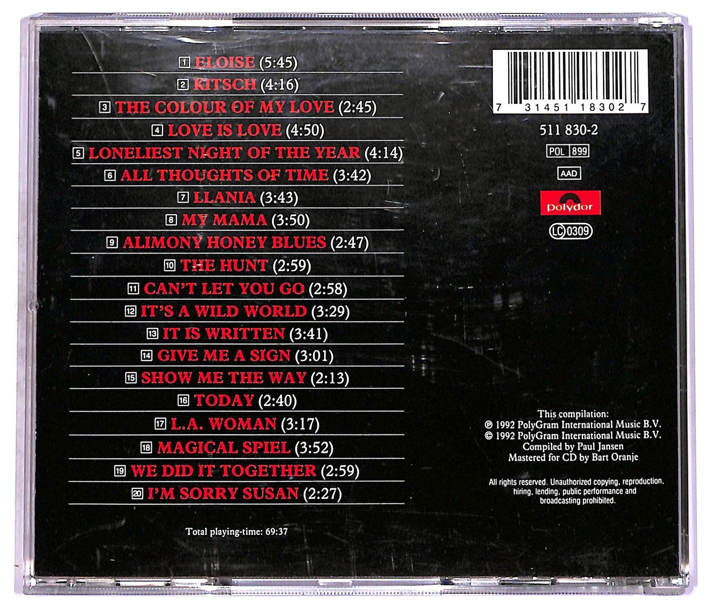 EBOND Barry Ryan - The Very Best Of Barry Ryan CD CD078138