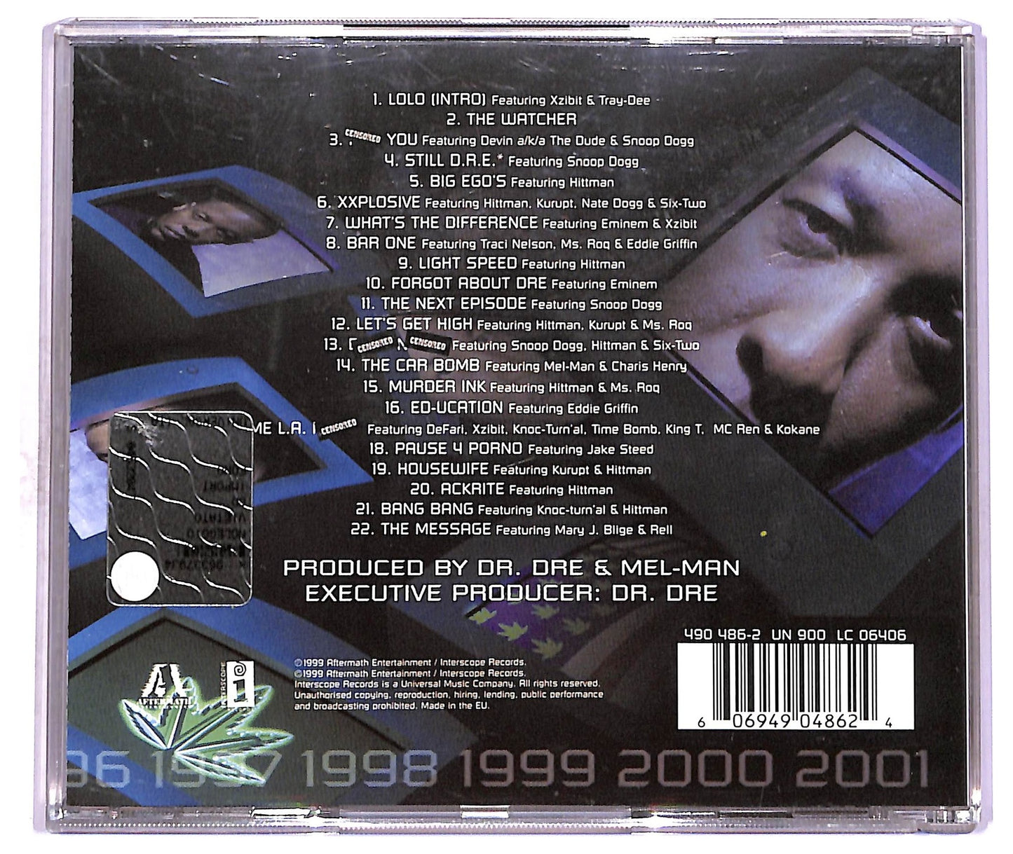 EBOND Dr. Dre - 2001 CD CD078156