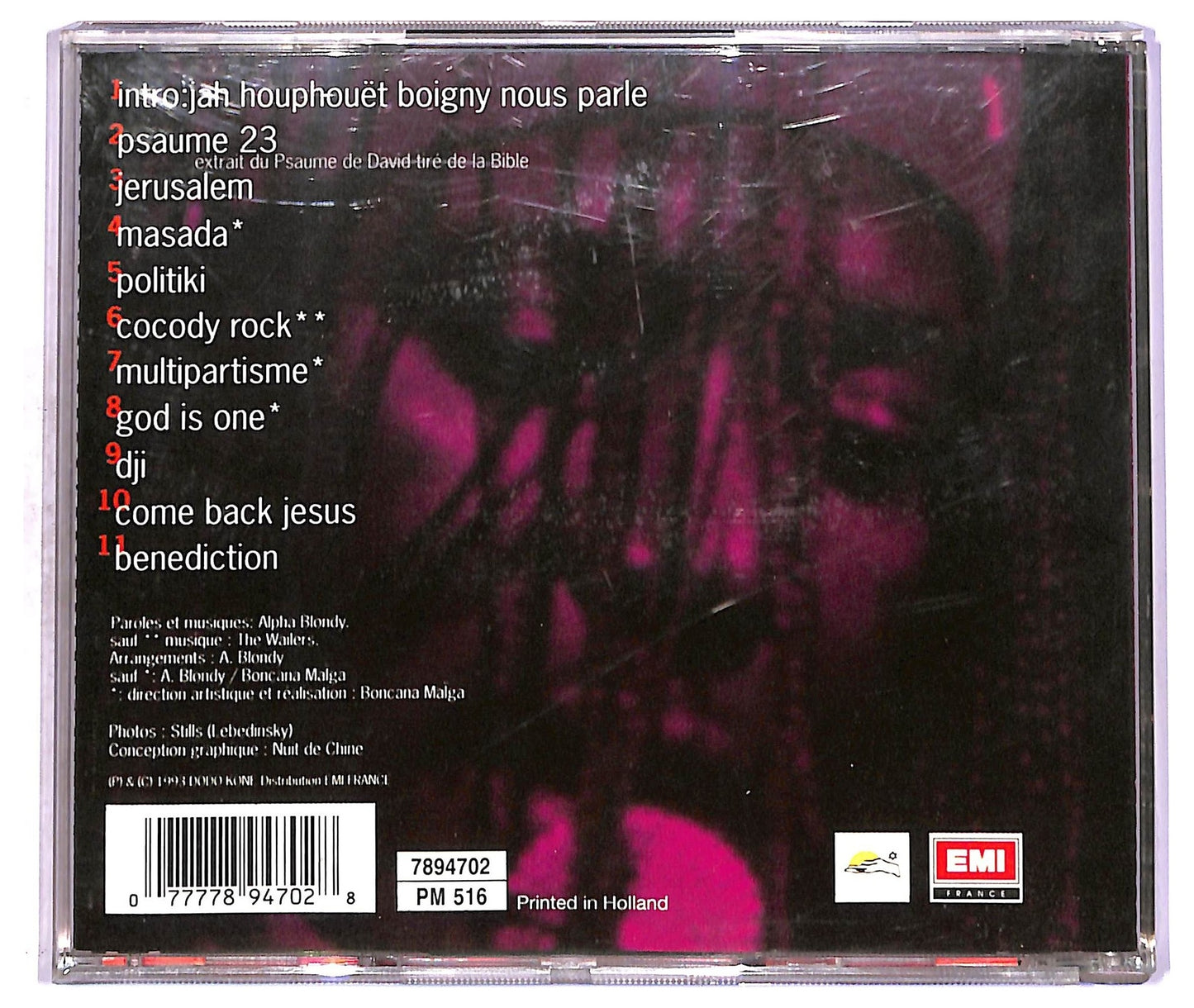 EBOND Alpha Blondy - Live Au Zenith (Paris) CD CD078221