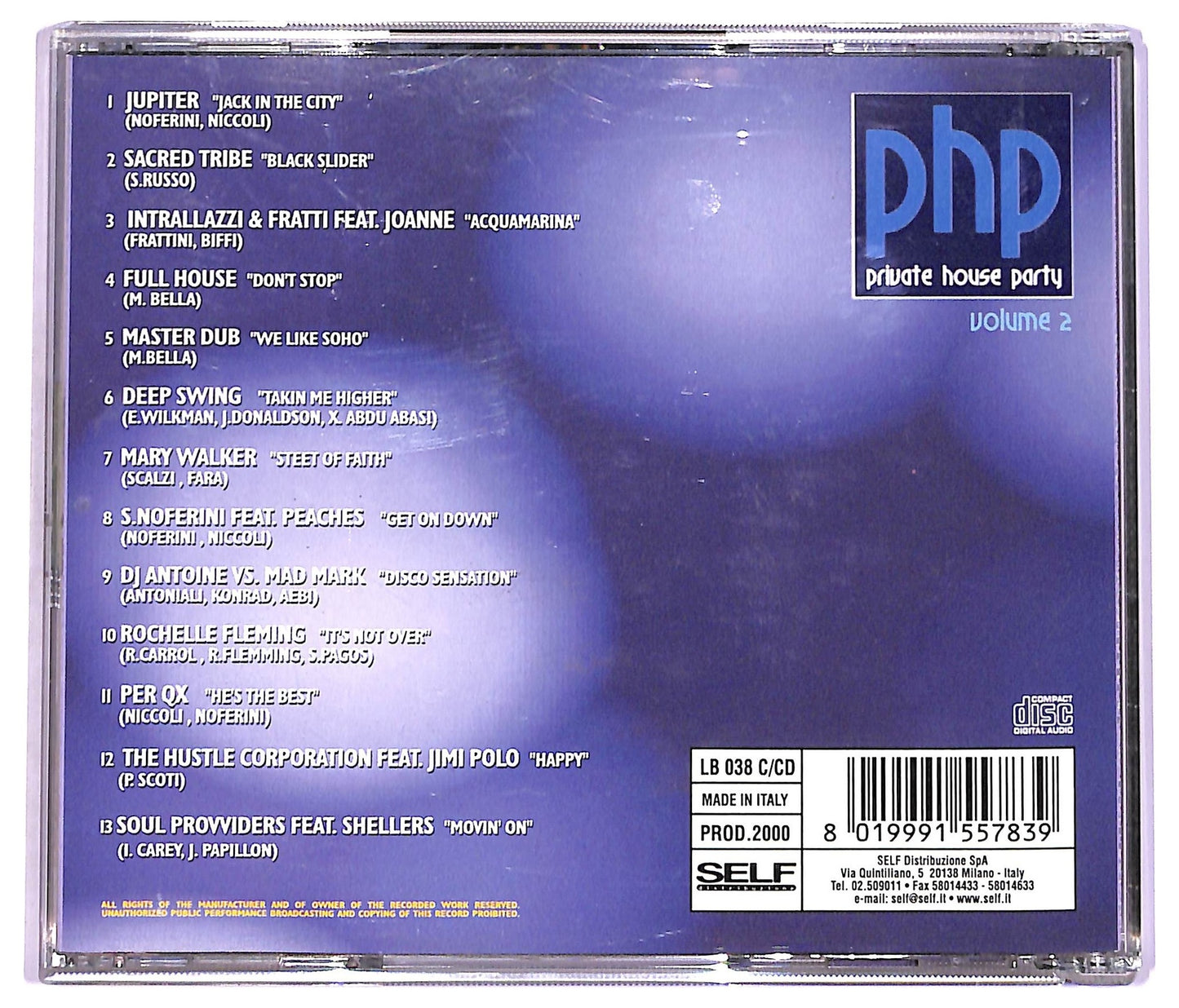 EBOND Various - PhP - Private House Party Vol. 2 CD CD078259