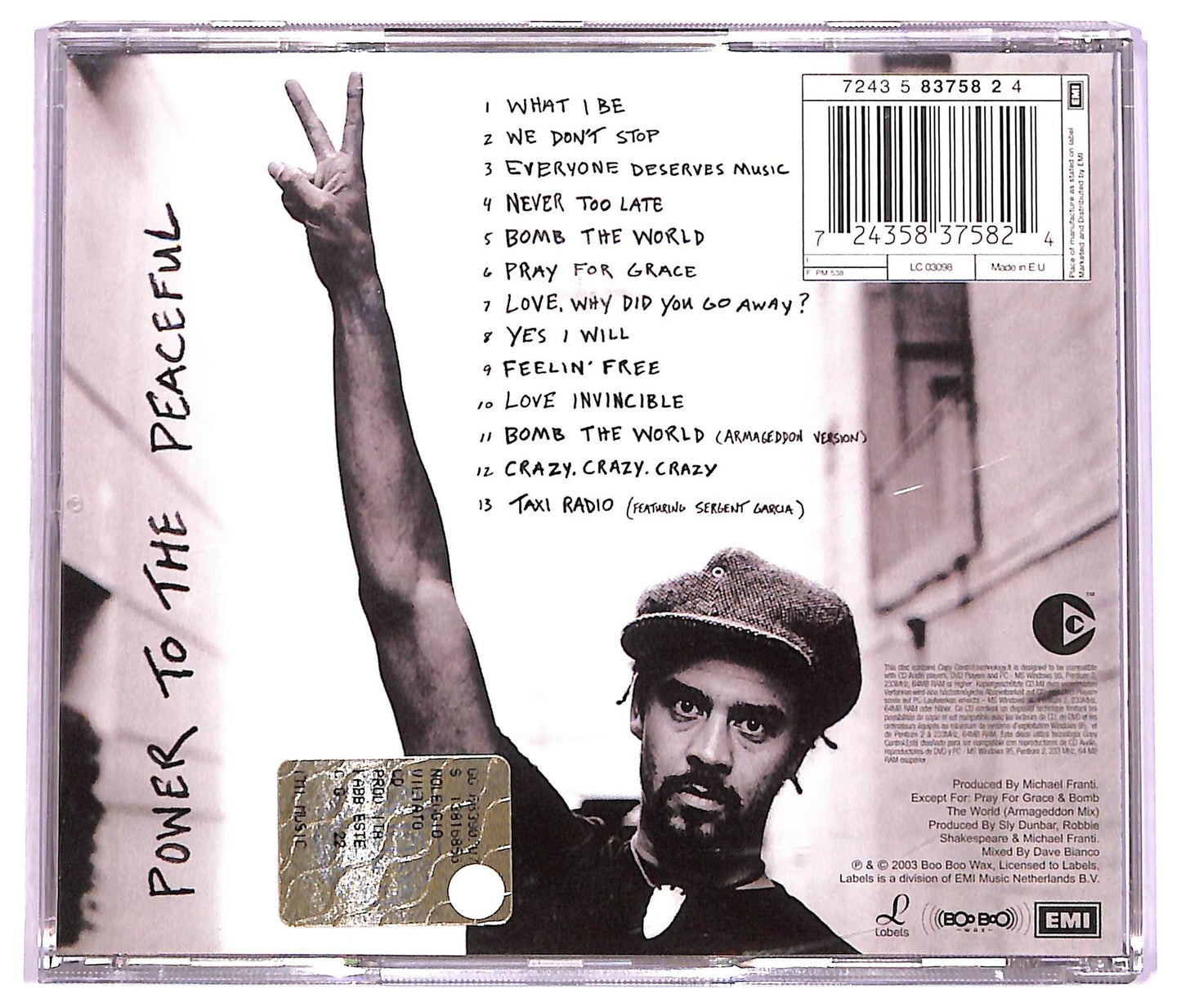 EBOND Michael Franti And Spearhead - Everyone Deserves Music CD CD078304