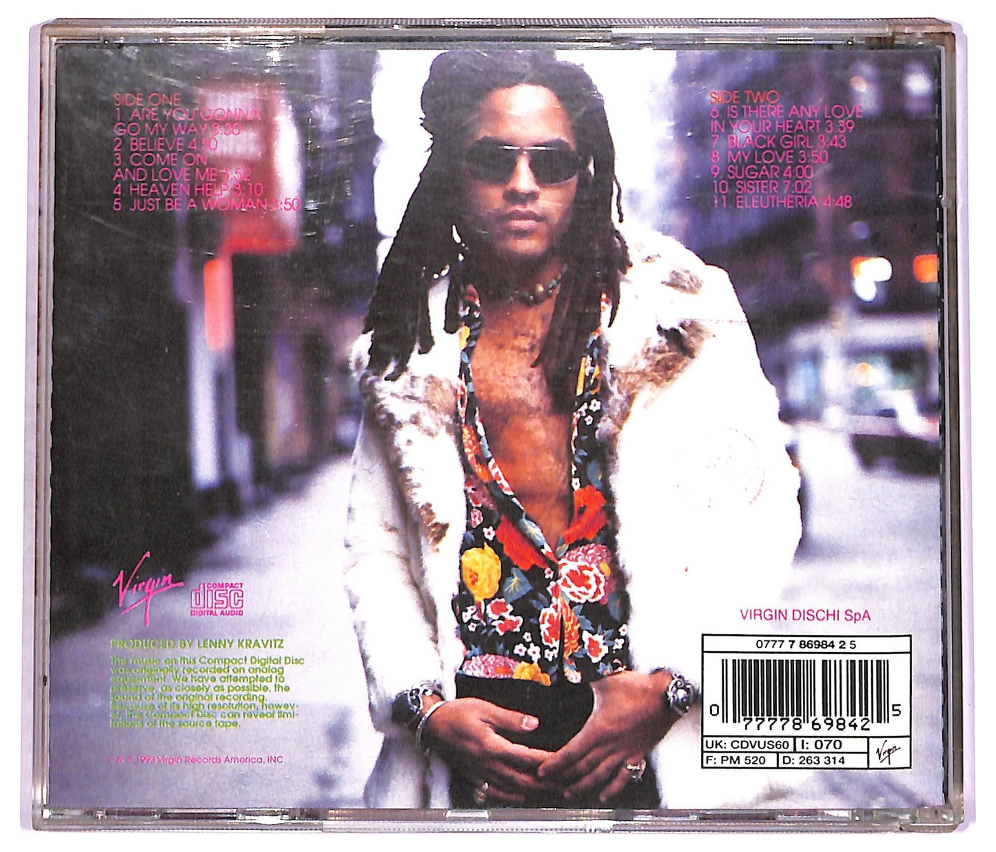 EBOND Lenny Kravitz - Are You Gonna Go My Way CD CD078341