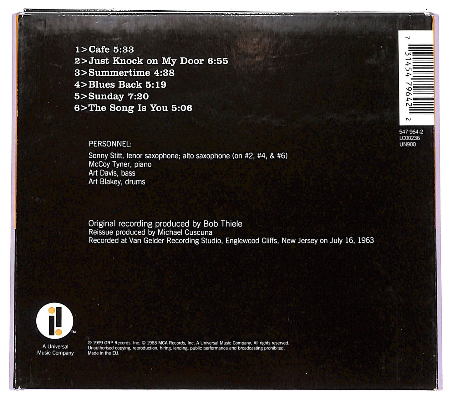 EBOND Art Blakey Quartet - A Jazz Message CD CD078355