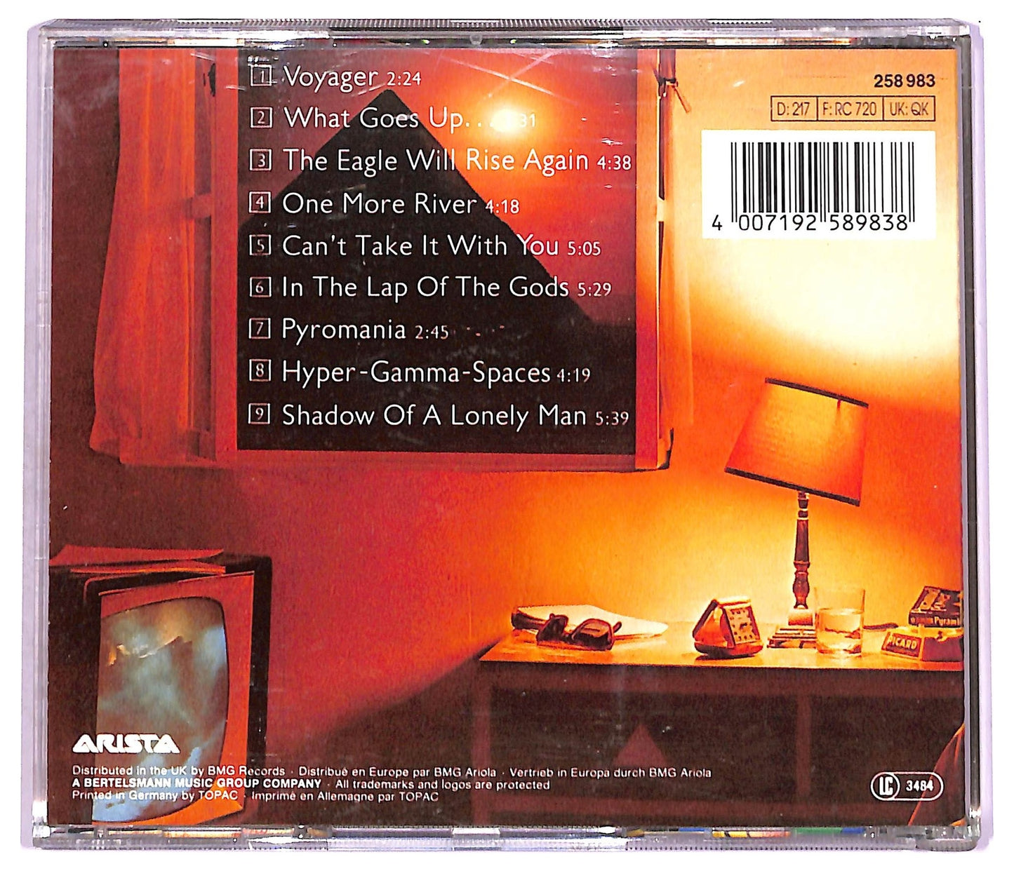 EBOND The Alan Parsons Project - Pyramid CD CD078422