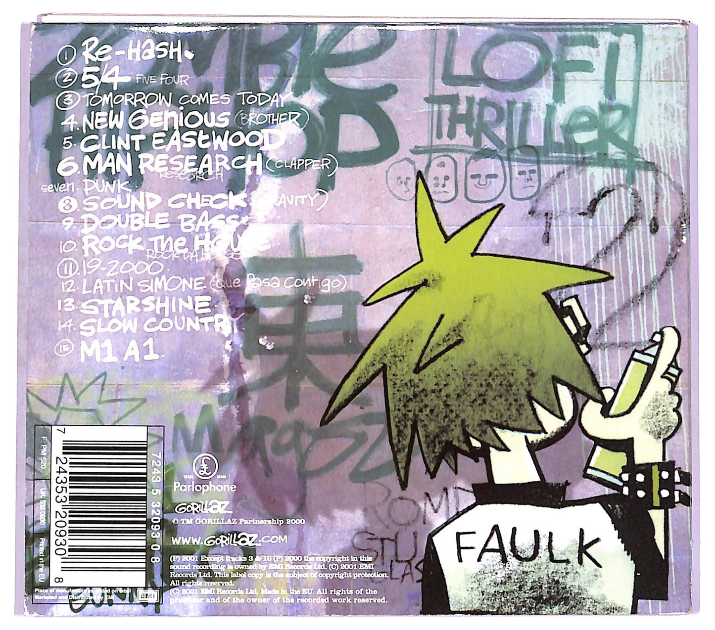 EBOND Gorillaz - Gorillaz CD CD078452