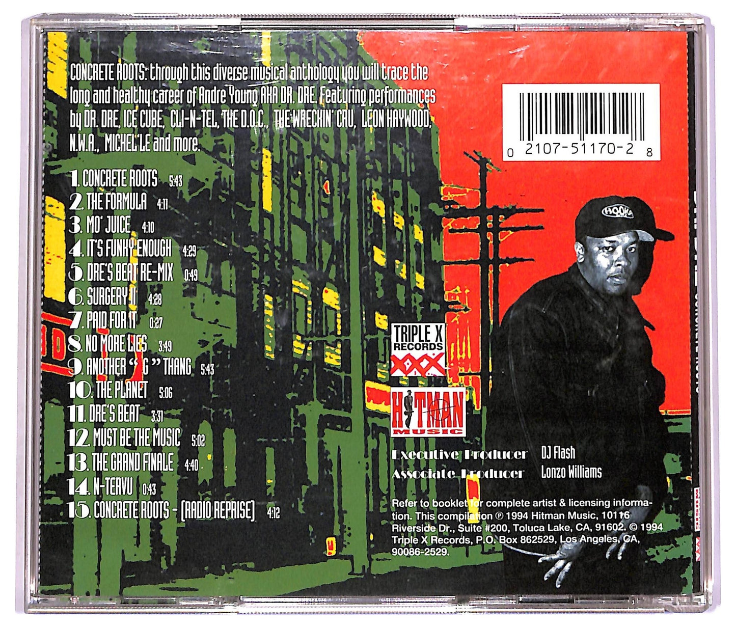 EBOND Dr. Dre - Concrete Roots Anthology CD CD078512