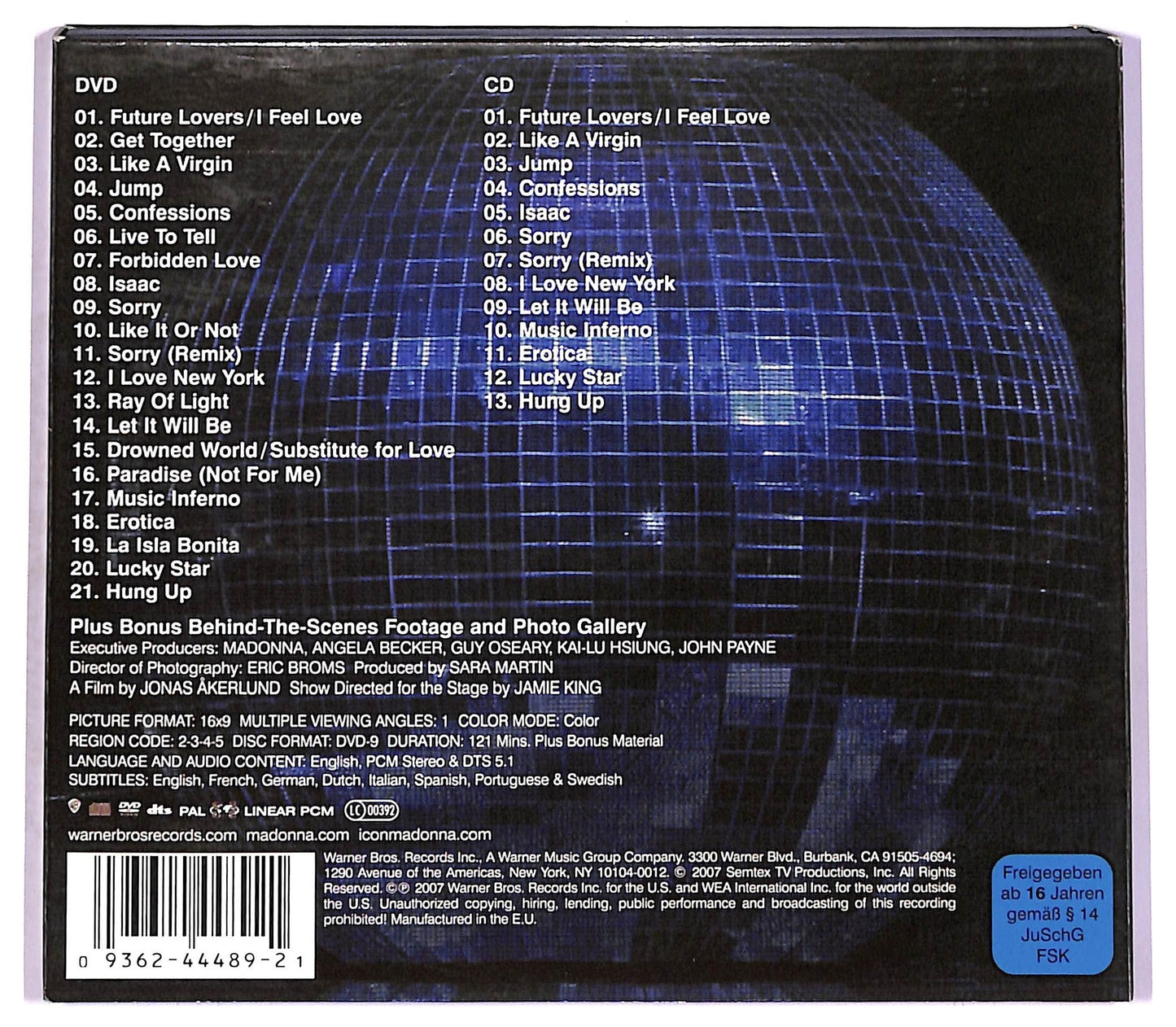 EBOND Madonna - The Confessions Tour +DVD CD CD078535