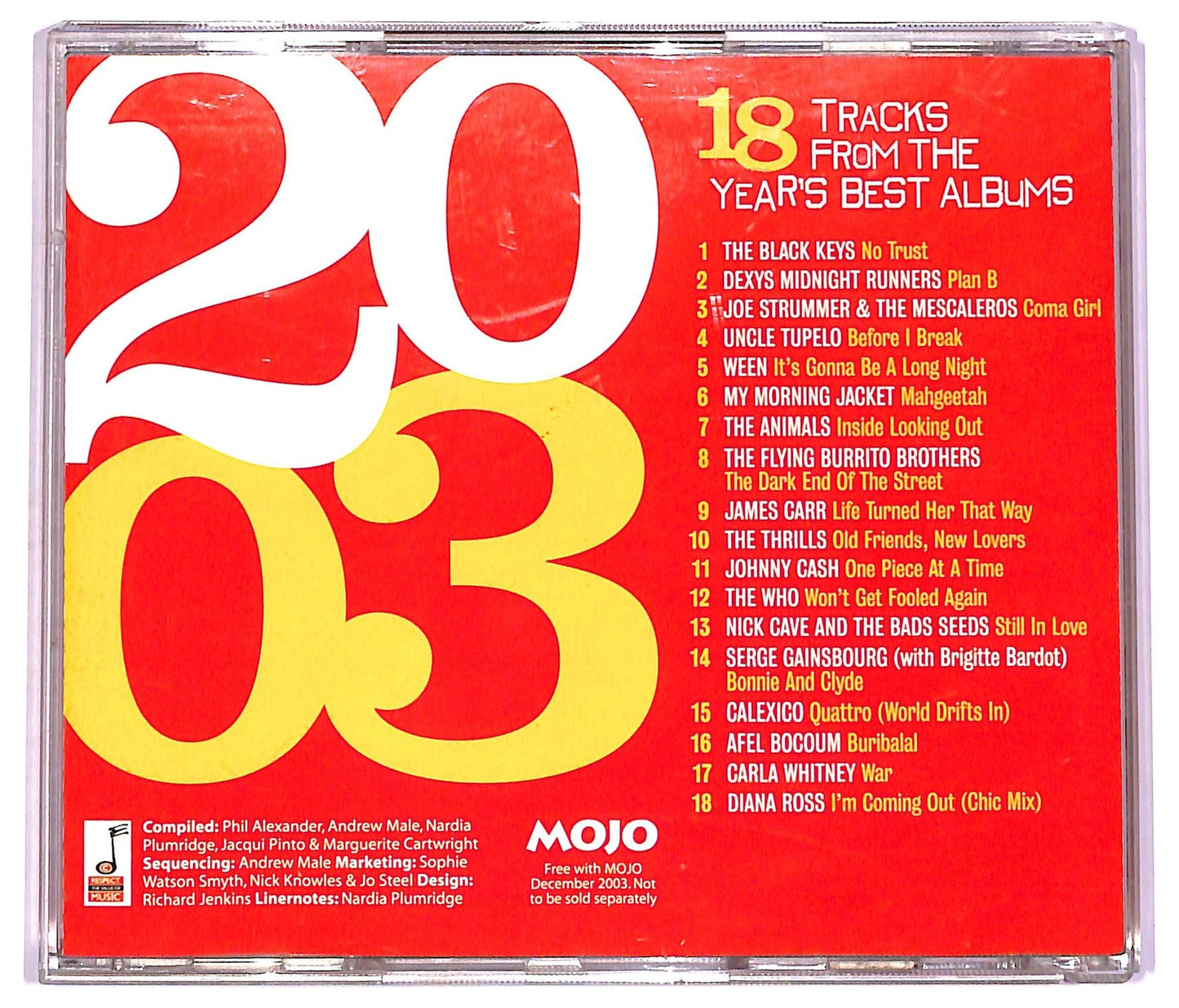 EBOND Various - 2003 (18 Tracks From The Year's Best Albums) CD CD078547