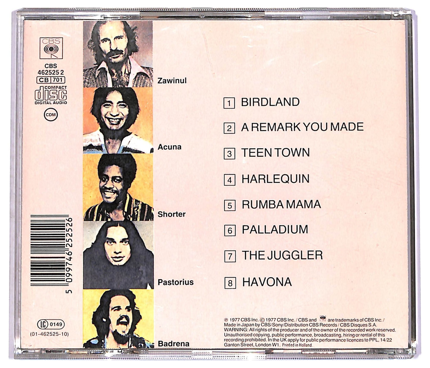 EBOND Weather Report - Heavy Weather CD CD078629