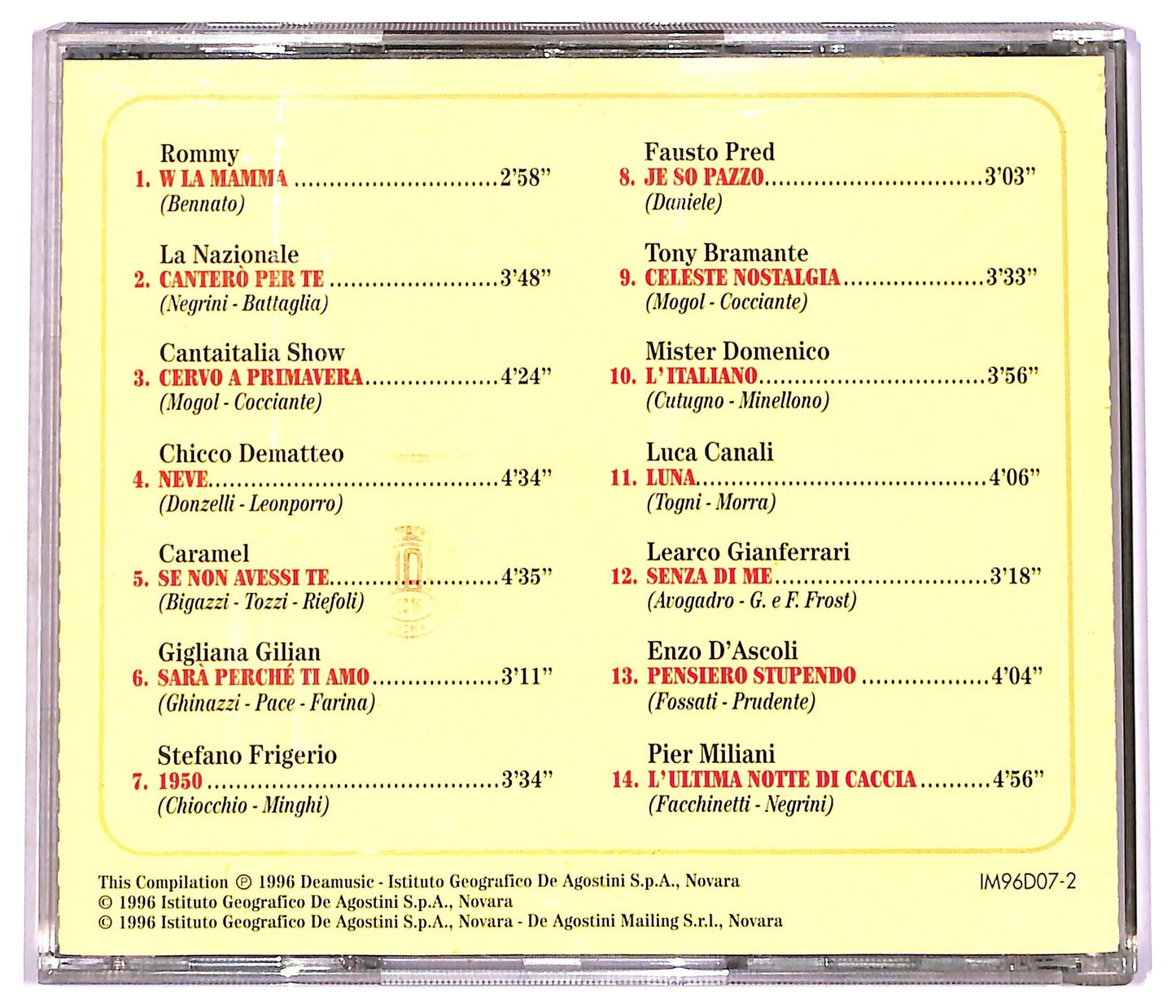 EBOND Various - Graffiti '80 Nostalgia CD CD078645