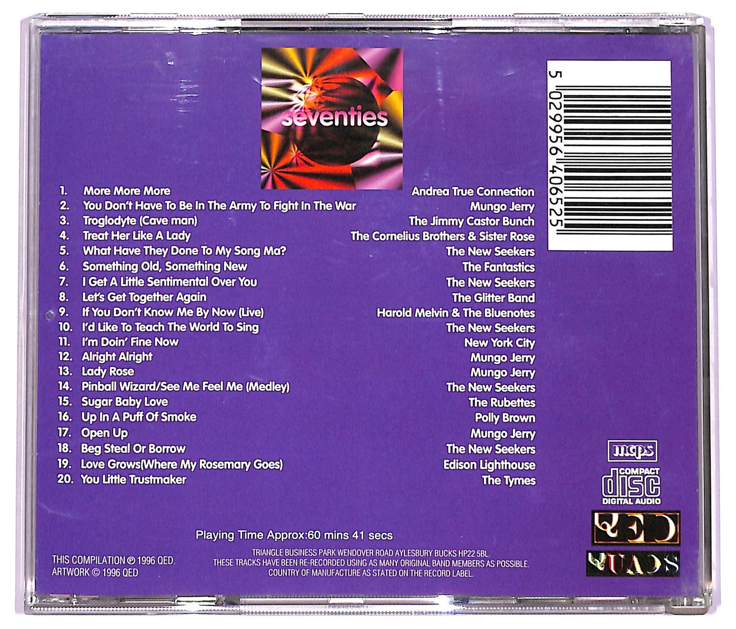 EBOND Various - Sounds of the Seventies CD CD078664