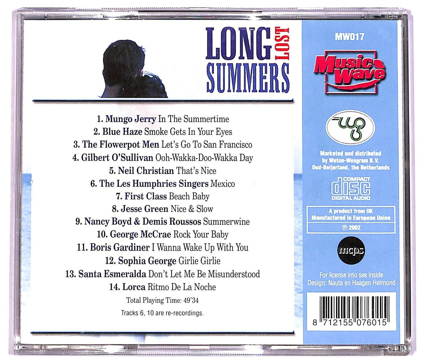 EBOND Various - Long Lost Summer CD CD078705