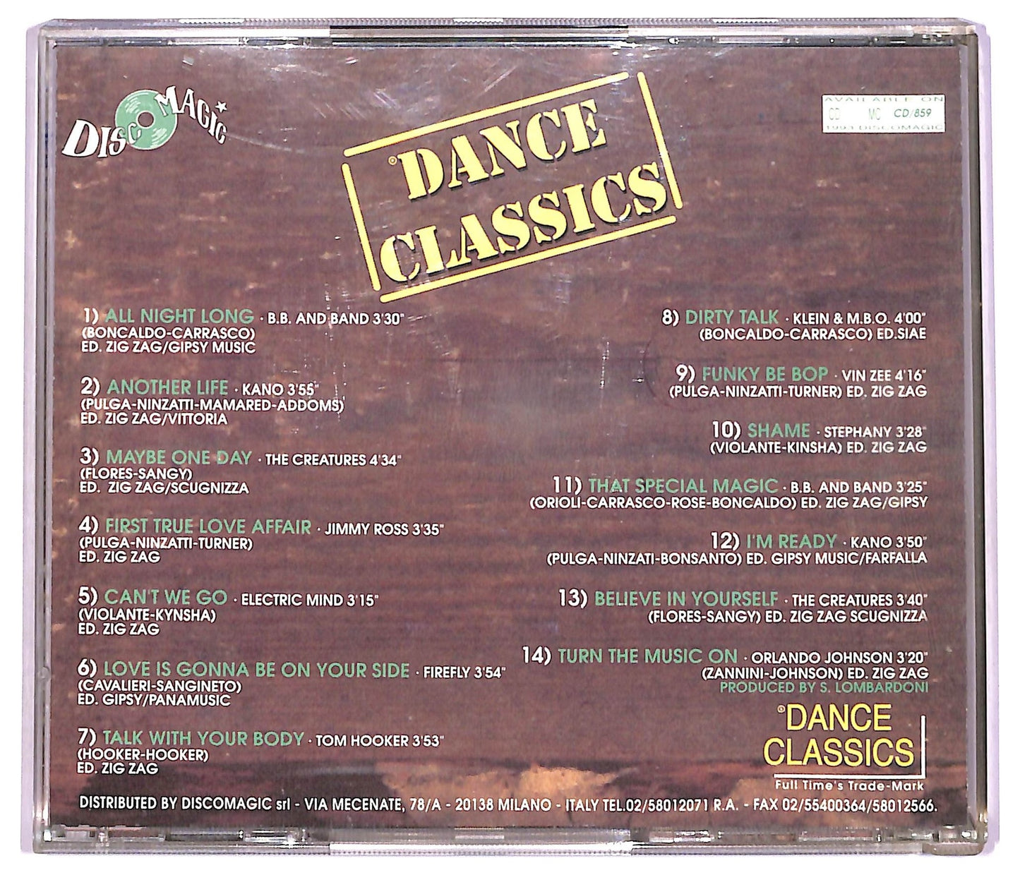 EBOND Various - Dance Classics 14 80' Original Dance Hits CD CD078707