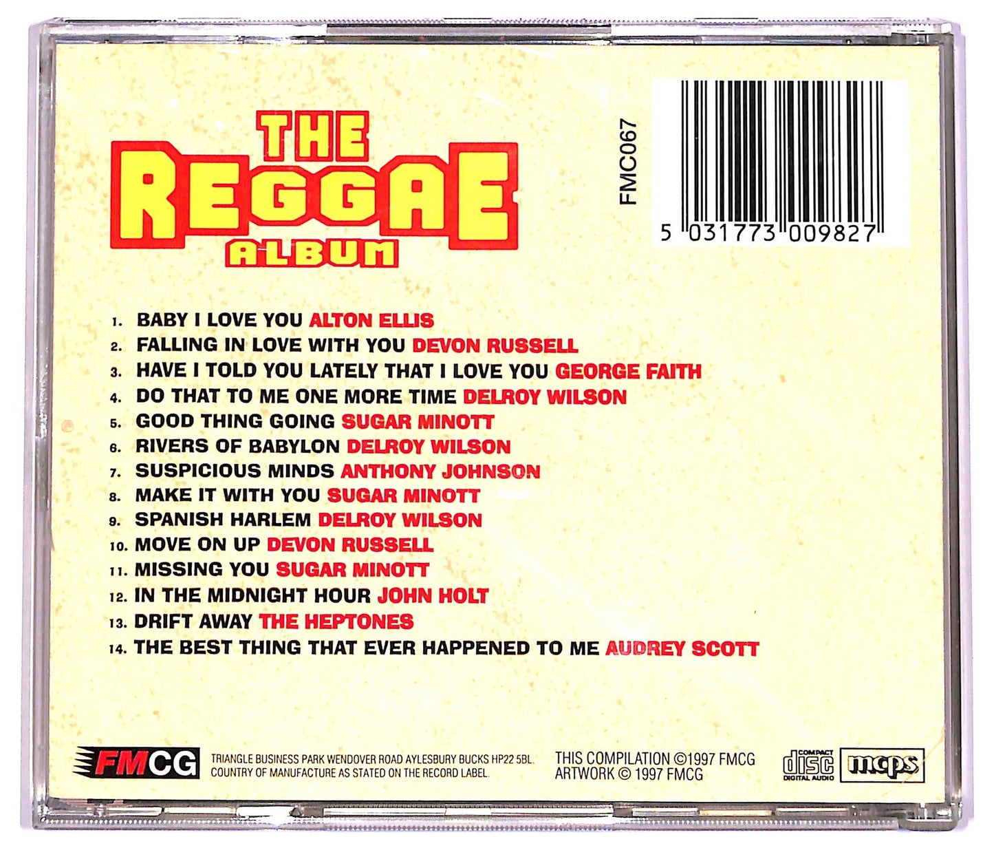 EBOND Various - The Reggae Album CD CD078711