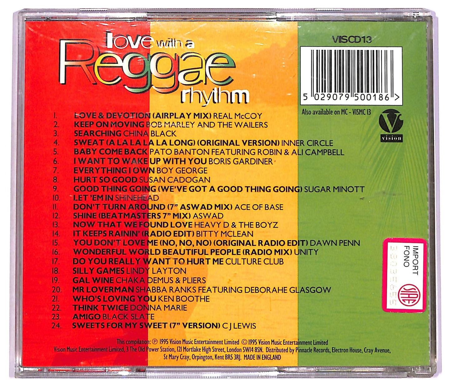 EBOND Various - Love With A Reggae Rhythm CD CD078719