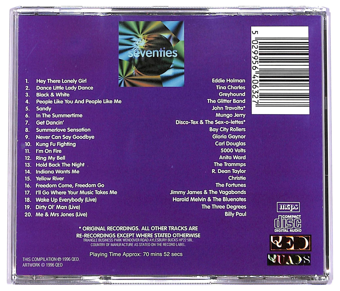 EBOND Various - Sounds of the Seventies get dancin' CD CD078723