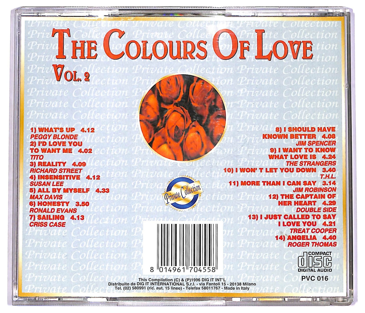 EBOND Various - The Colours of Love vol.2 CD CD078745