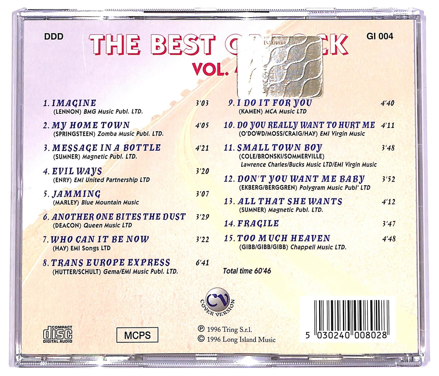 EBOND Various - The best of rock vol.4 CD CD078753