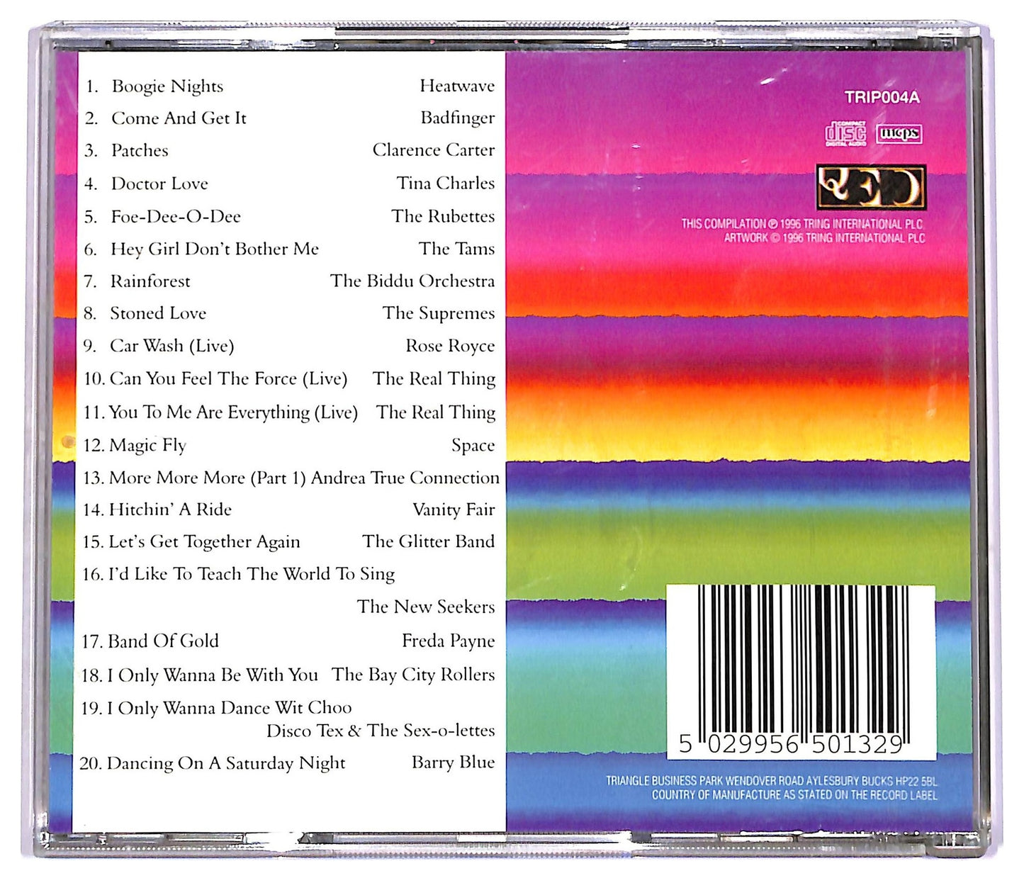 EBOND Various - Boogie Nights, The Seventies Collection CD CD078760