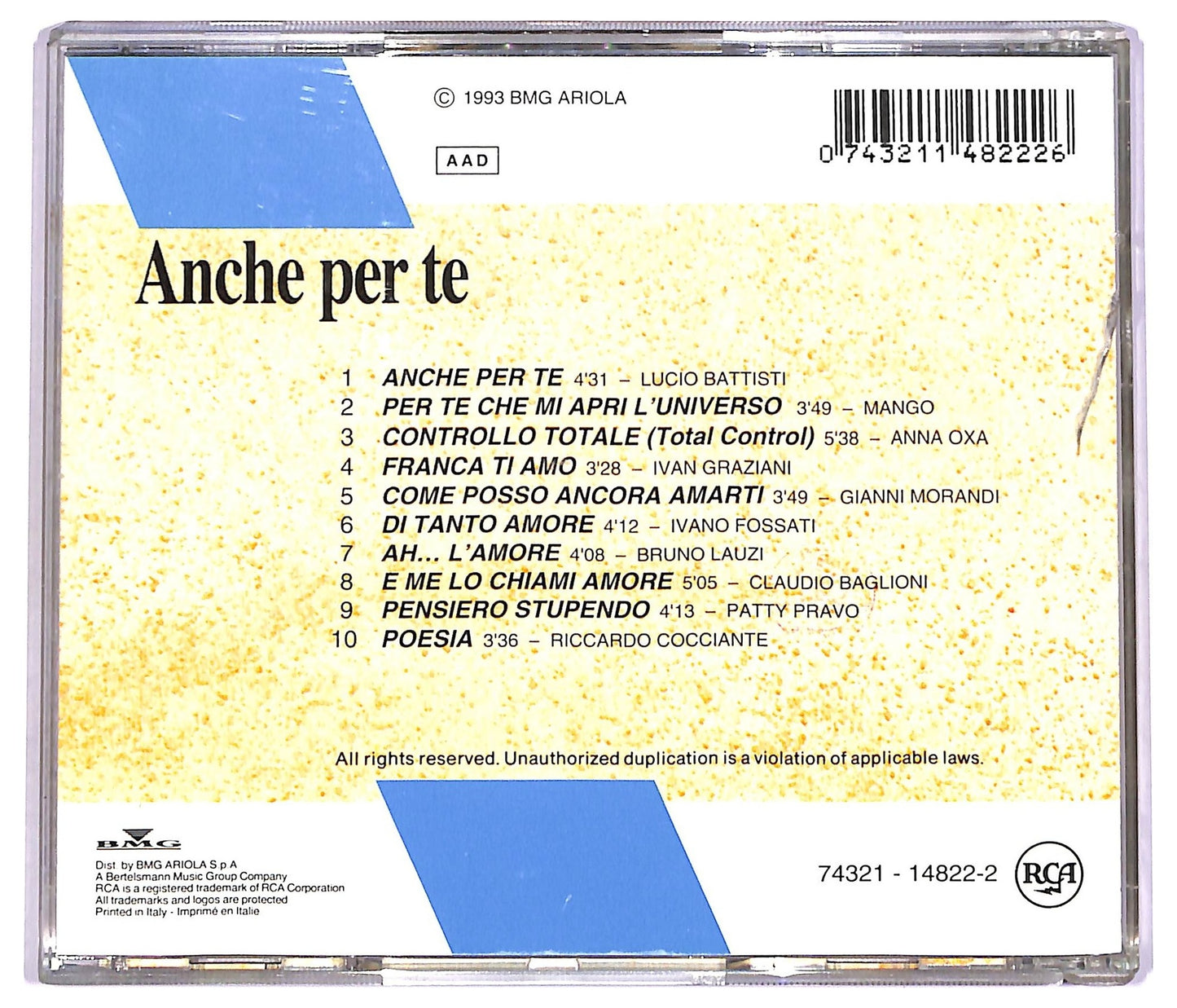 EBOND Various - anche per te CD CD078803