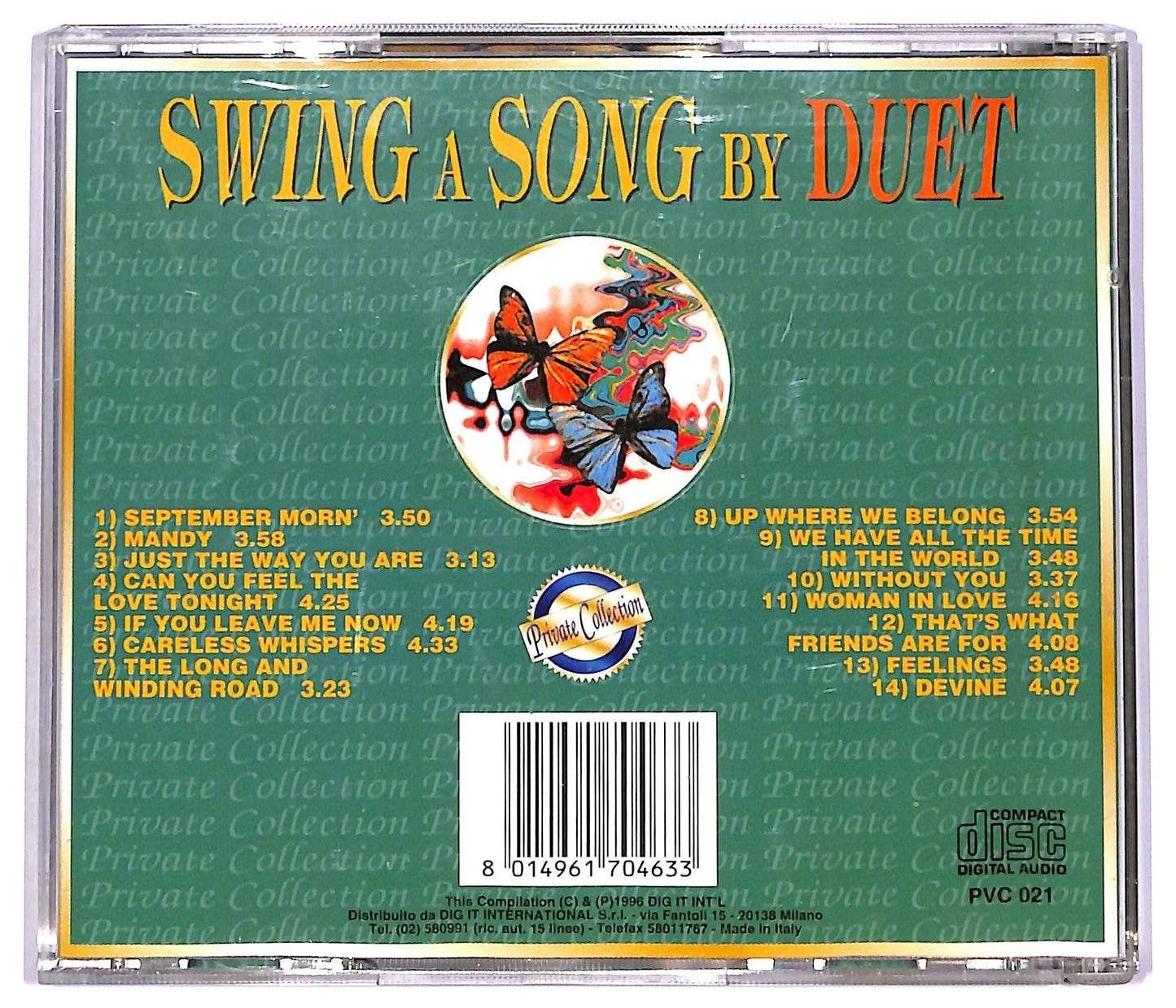 EBOND Various - Swing a song by Duet CD CD078805