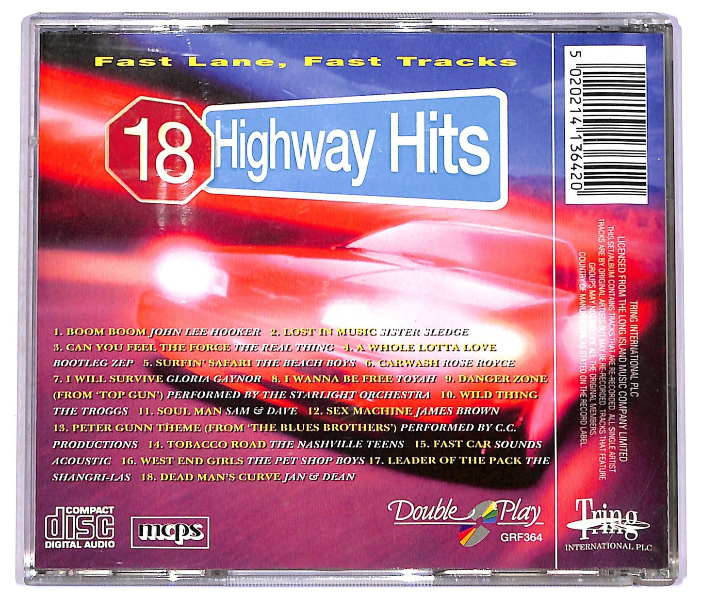 EBOND Various - 18 Highway Hits CD CD078807