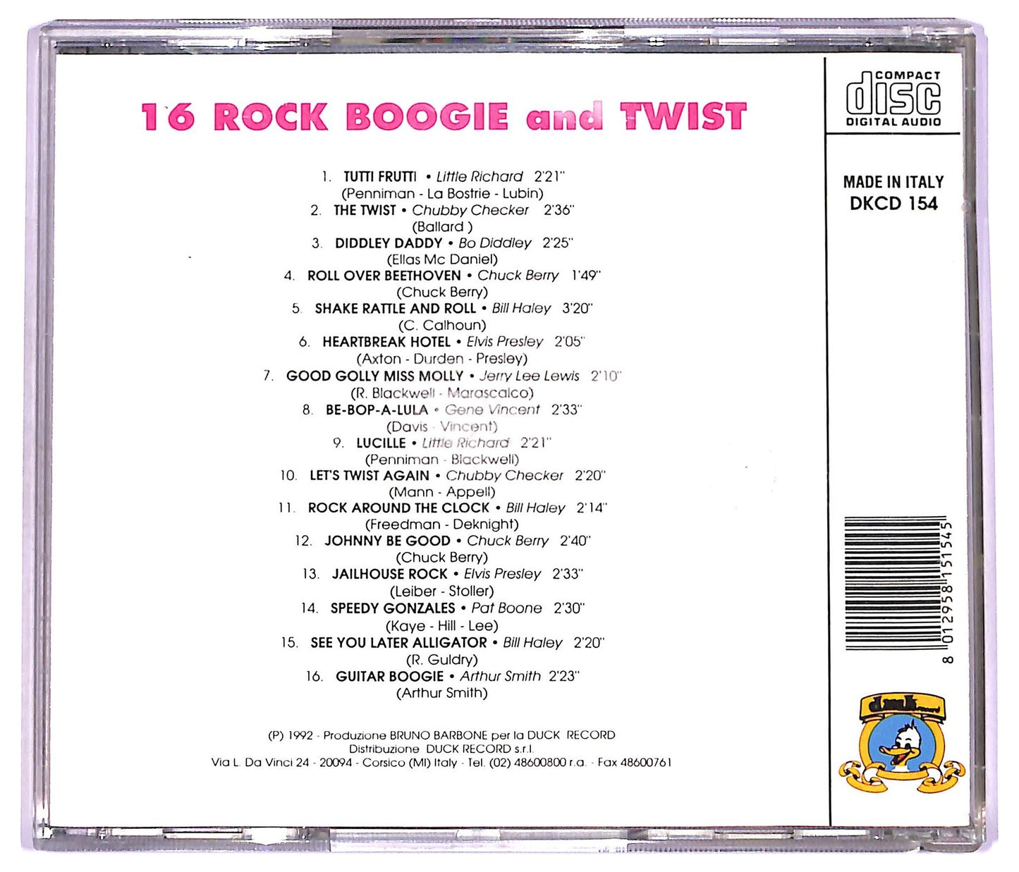 EBOND Various - Rock Boogie and Twist CD CD078822