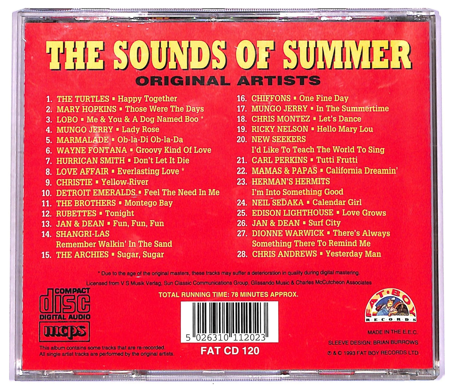 EBOND Various - The Sounds Of Summer CD CD078824