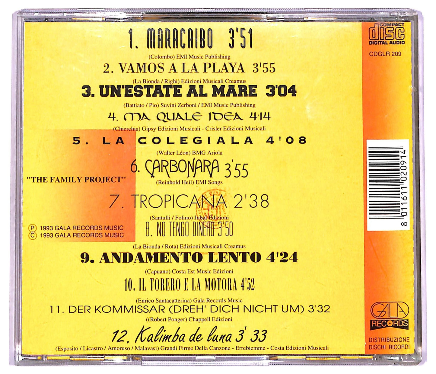 EBOND Various - Maracaibo Che Libidine ! CD CD078835