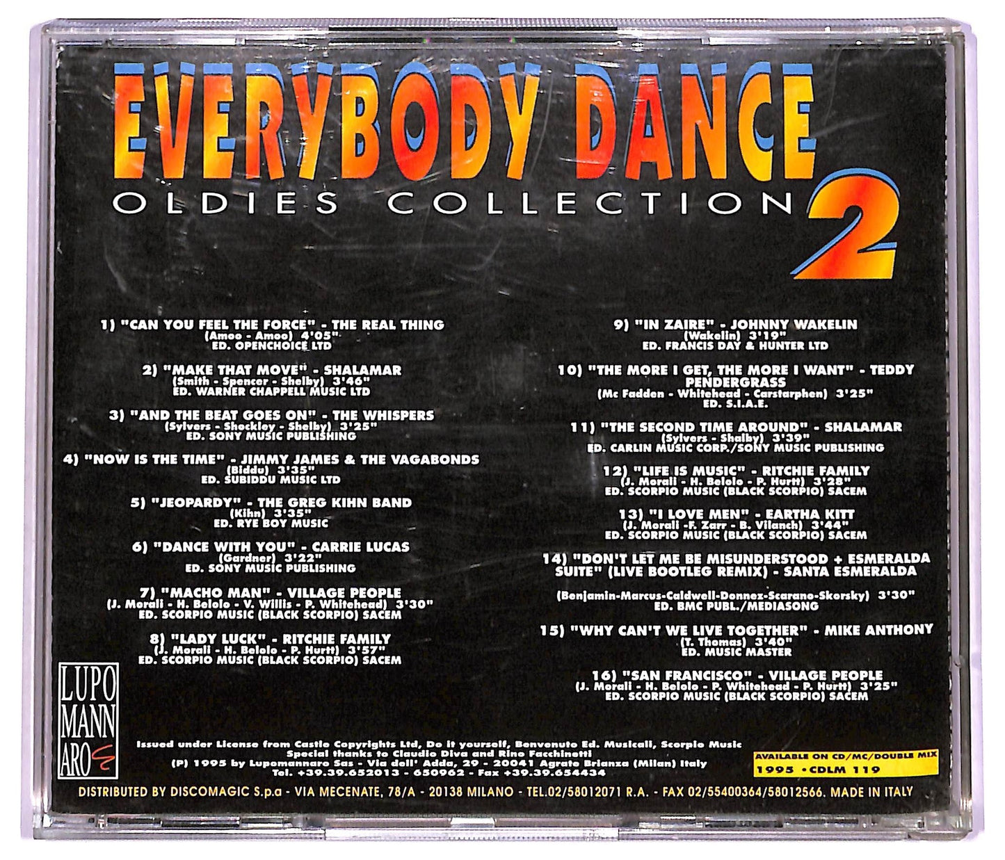 EBOND Various - Everybody Dance 2 Oldies Collection CD CD078840