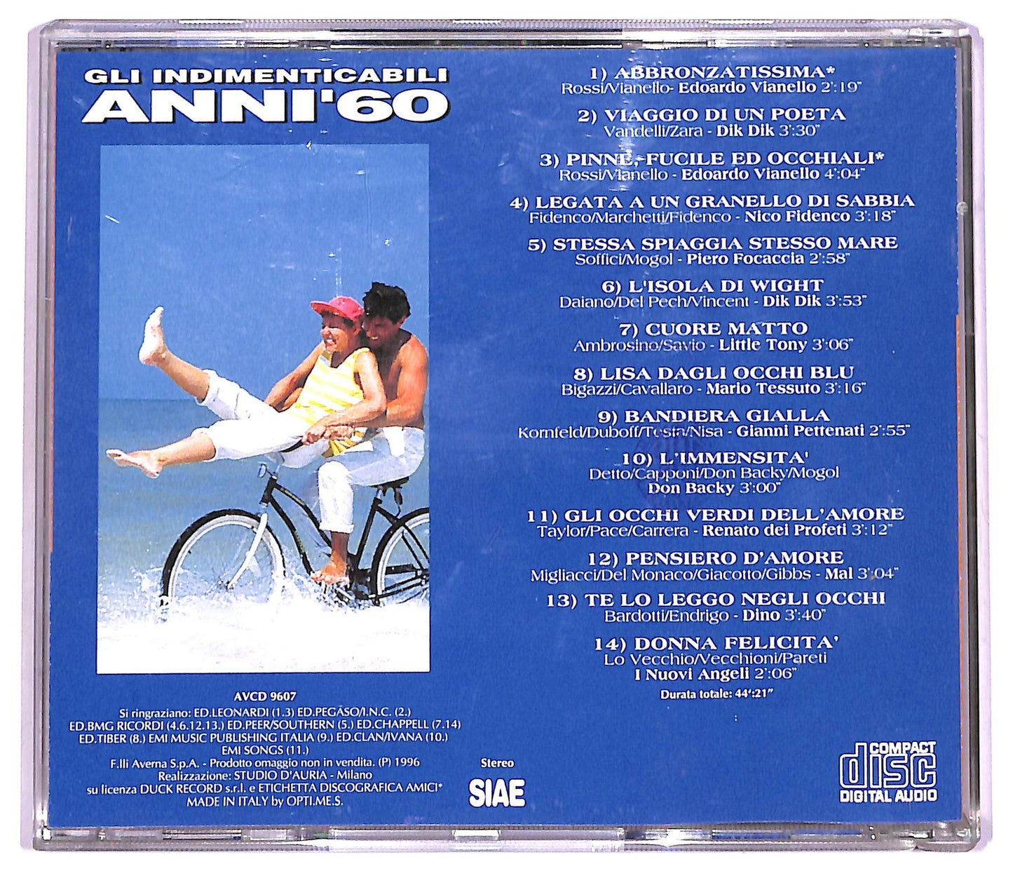 EBOND Various - Gli indimenticabili anni '60 CD CD078848