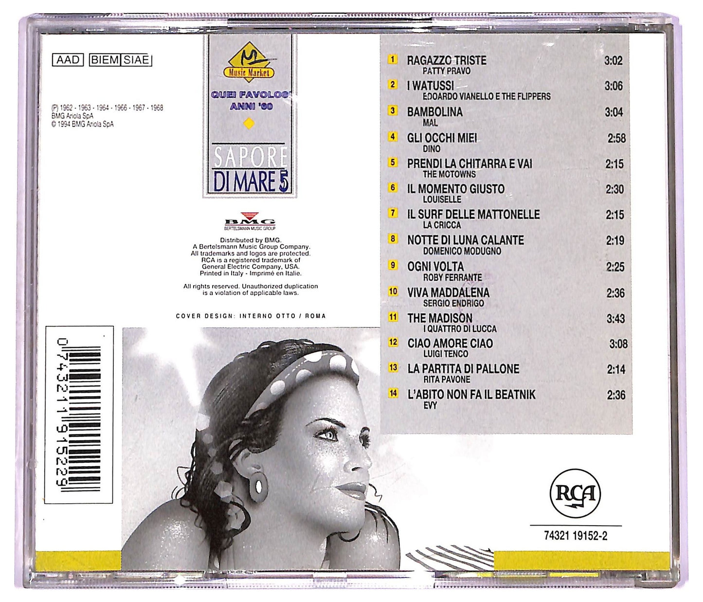 EBOND Various - Sapore Di Mare 5 CD CD078864