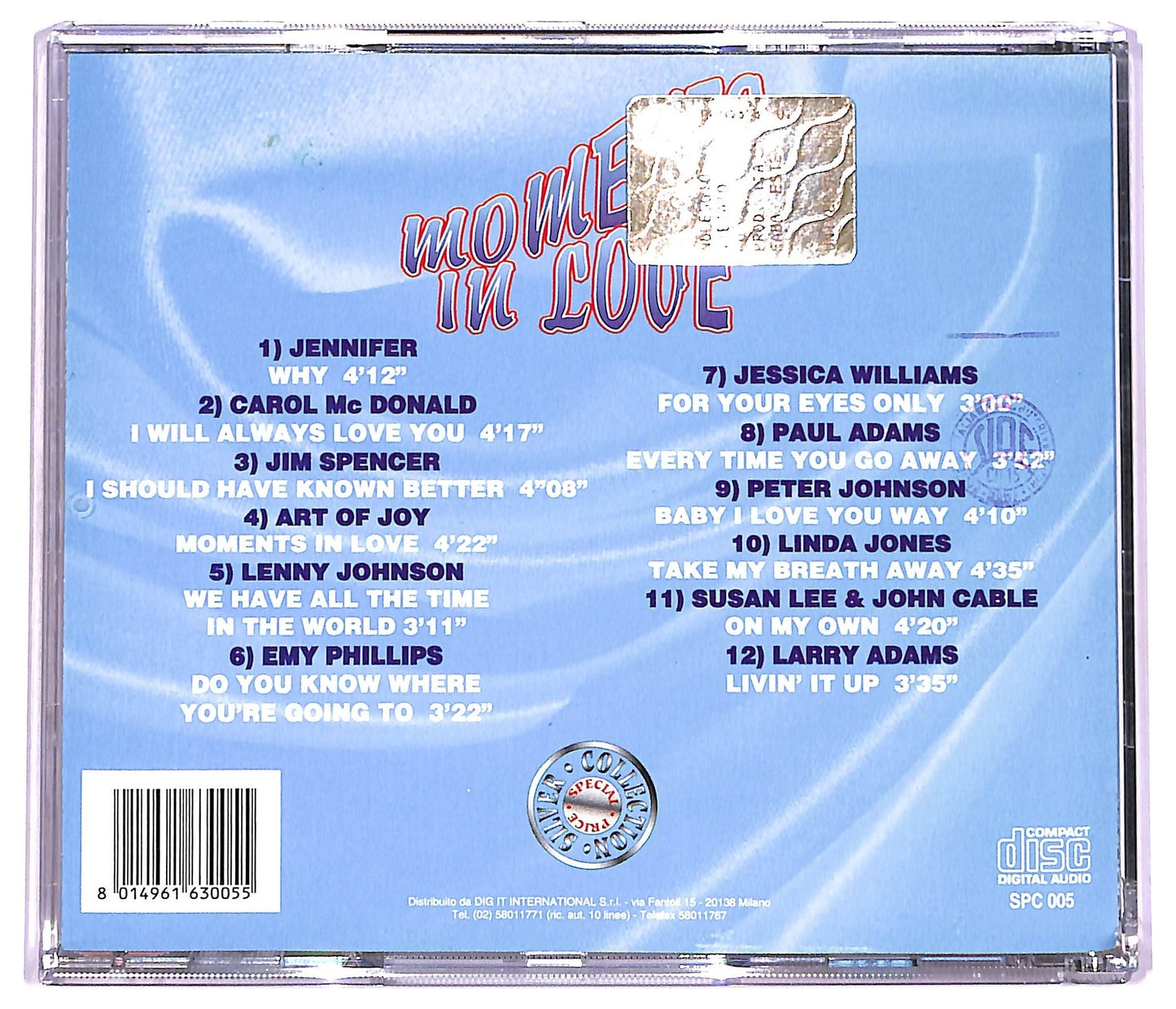 EBOND Various - Moments in Love CD CD078915