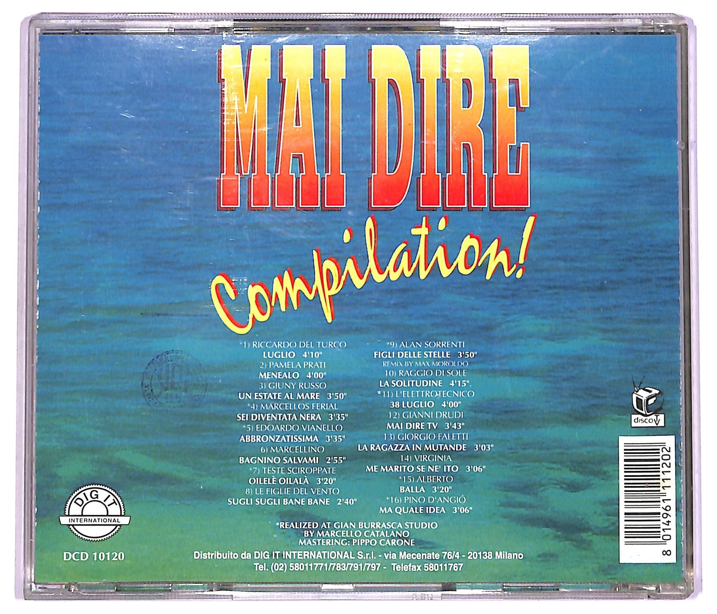EBOND Various - Mai Dire Compilation! CD CD078917