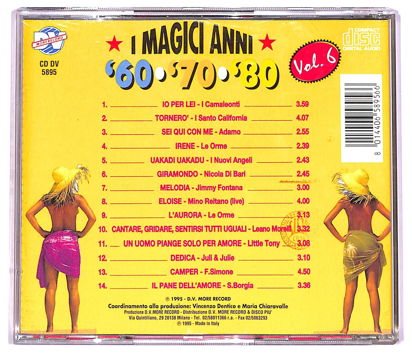 EBOND Various - I Magici anni 60 70 80 vol.6 CD CD078925
