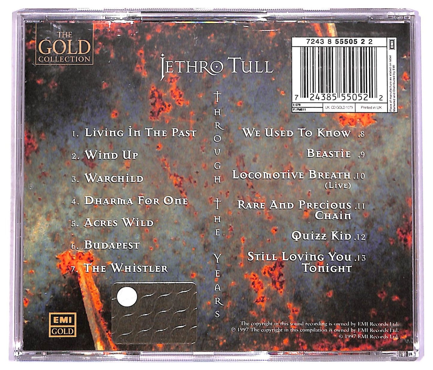 EBOND Jethro Tull - Through The Years CD CD078949