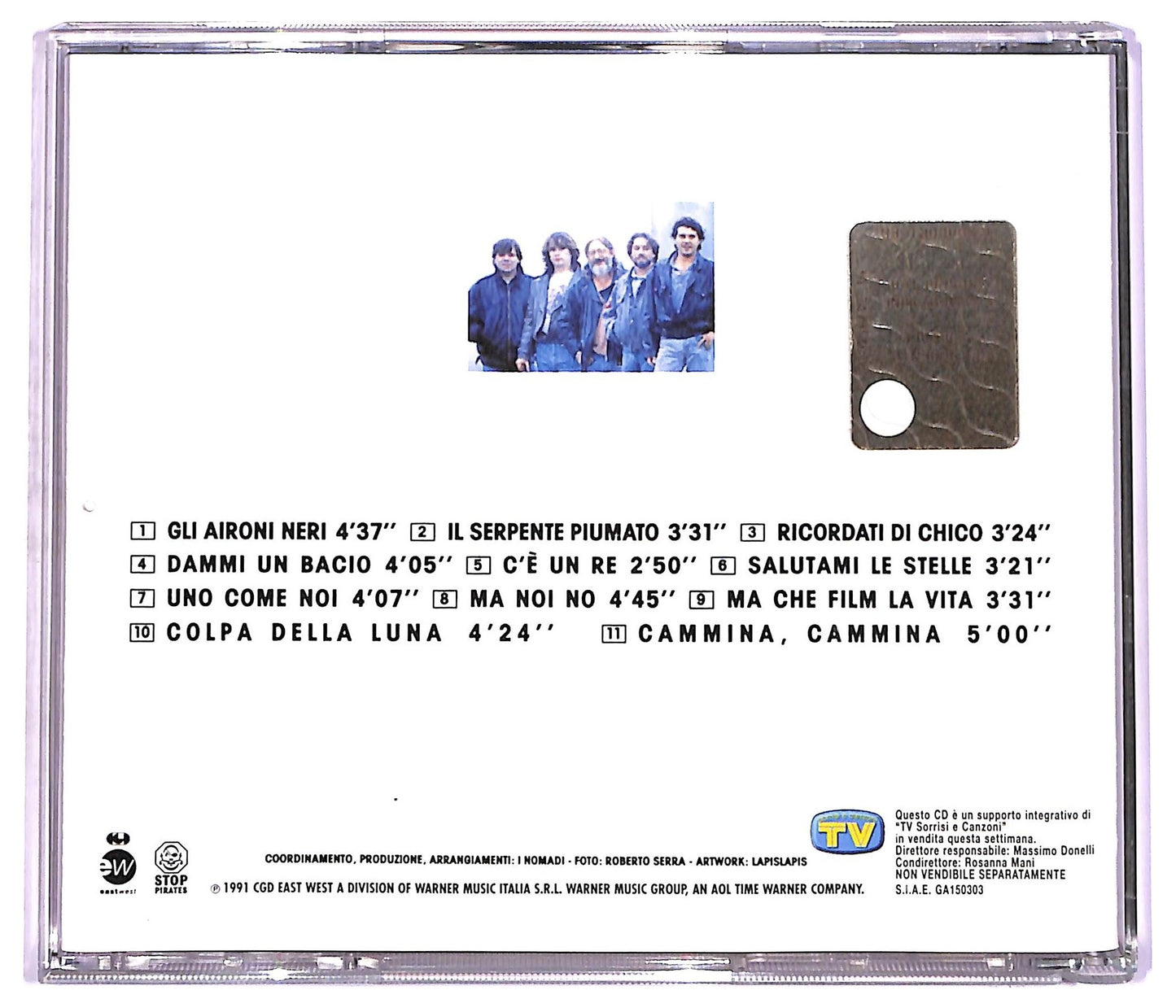 EBOND Nomadi - Gente Come Noi CD CD079007