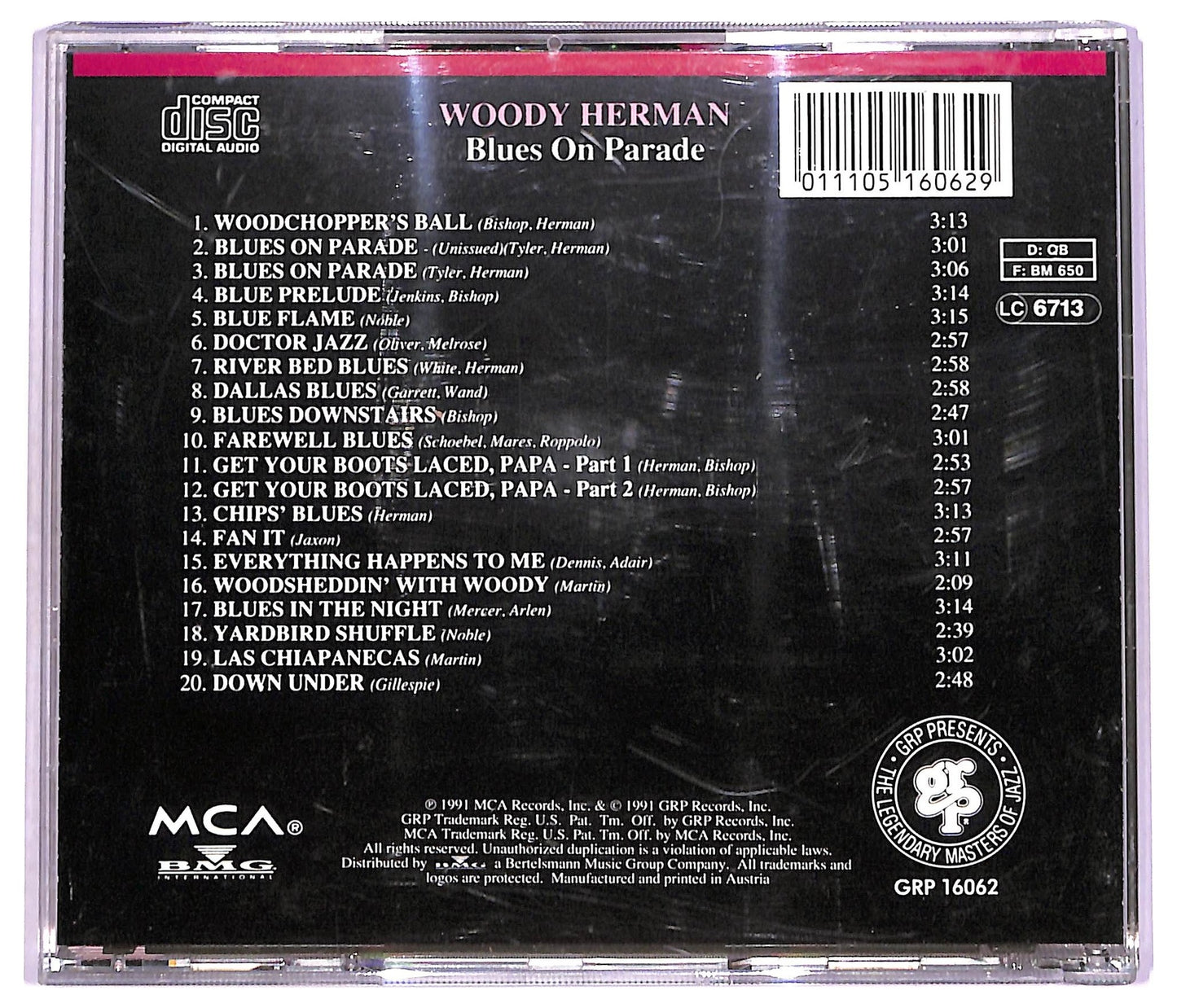 EBOND Woody Herman - Blues On Parade CD CD079145