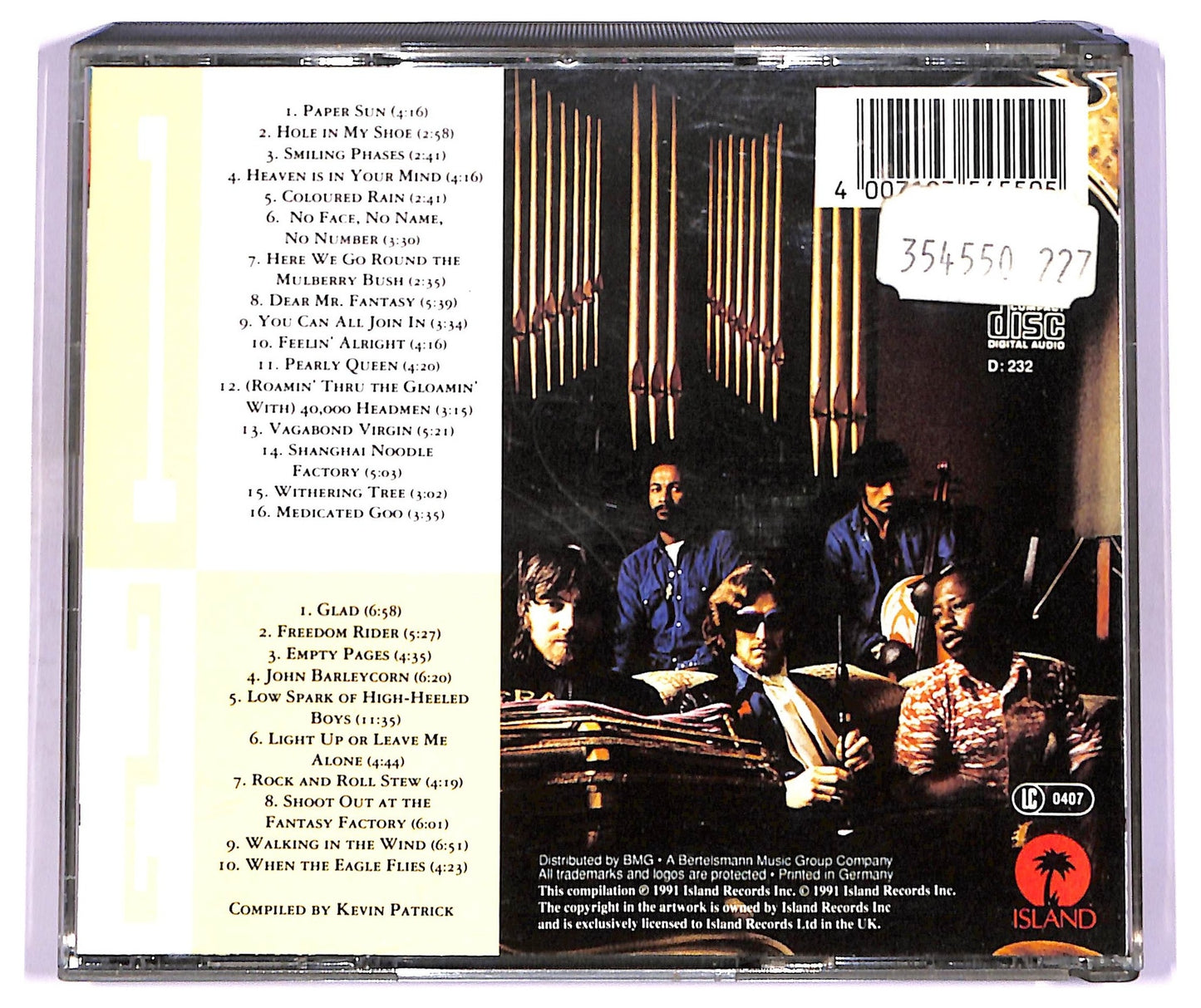 EBOND Traffic - Smiling Phases CD CD079201