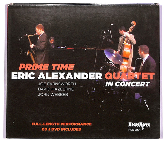 EBOND Eric Alexander Quartet - Prime Time - In Concert +DVD CD CD079203