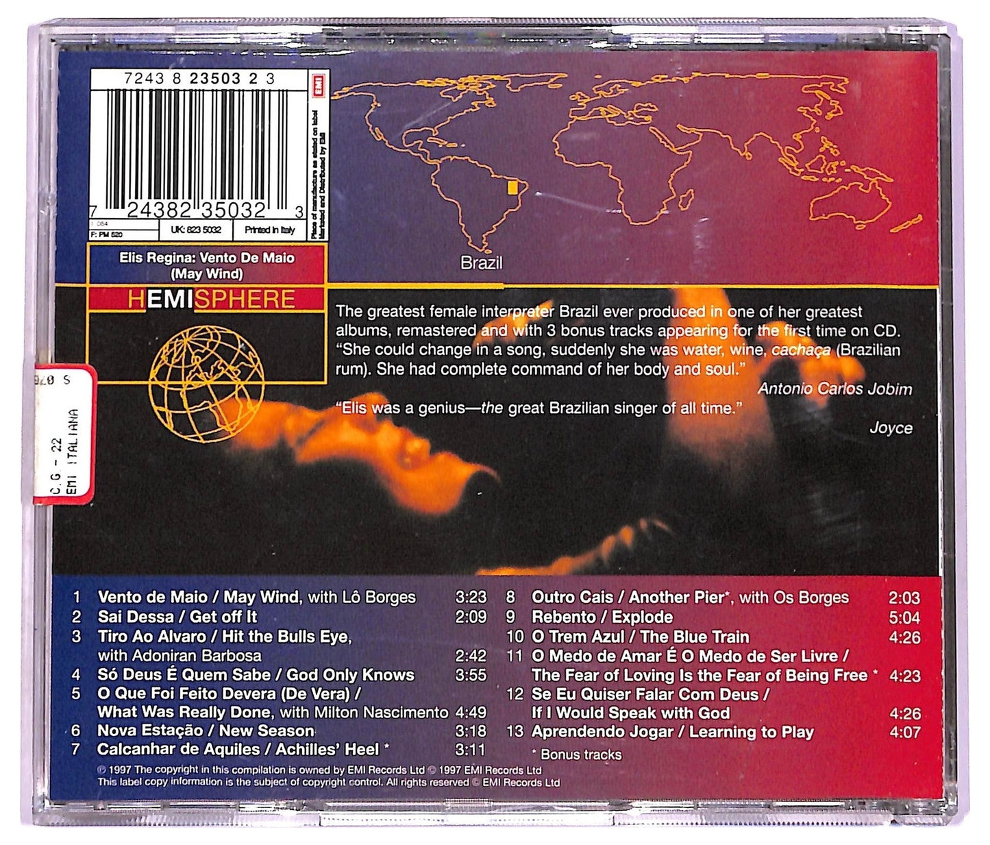EBOND Elis Regina - Vento De Maio - May Wind CD CD079260